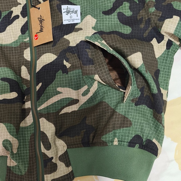 Stüssy Reversible Camouflage Hooded Jacket - Picture 5 of 16